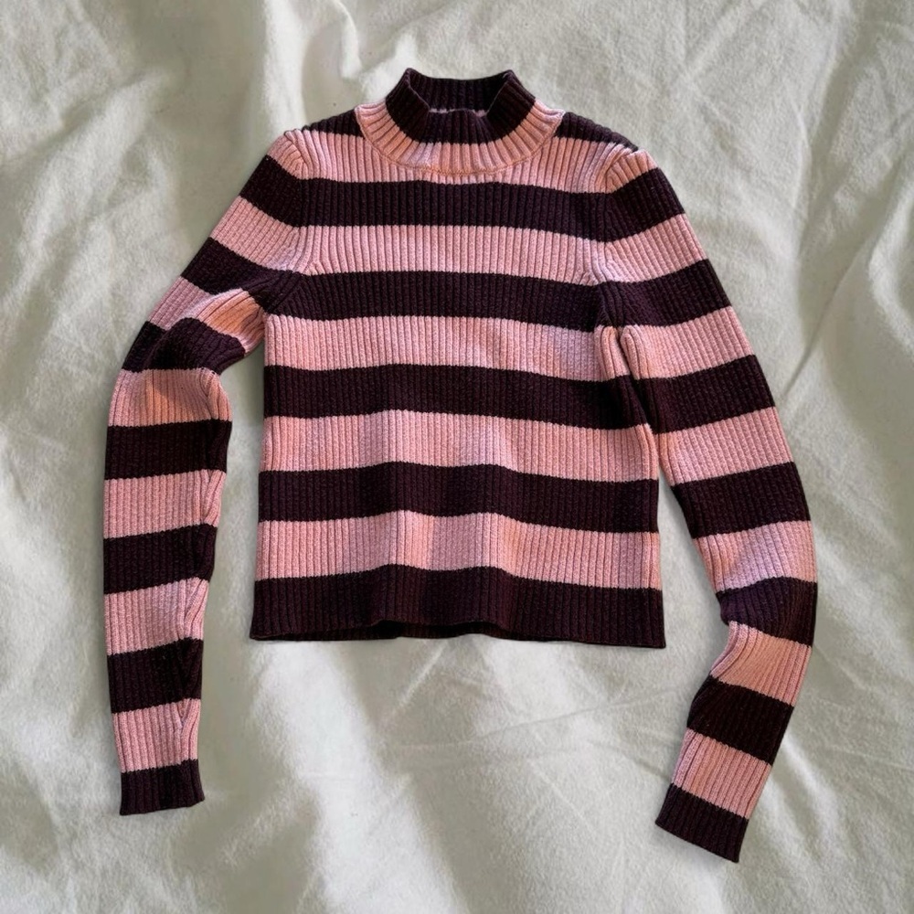 Fashion Nova Pink Knit Sweater